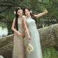Yen - Pink Heirloom Yem-Inspired Ao Dai Top Only, No Pants| Pre-made Modernized Vietnamese Ao Dai| Lunar New Year AoDaibyCuteSass