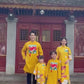 Cat Tuong - Family Yellow Vibrant Matching Ao Dai Set (No Tassel) 17D