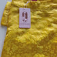 Pet Yellow Gam Traditional Ao Dai with Khan Dong (Headband) 14-15B