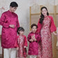 Nhu Y - Family Red/Gold Butterflies Matching Ao Dai Set