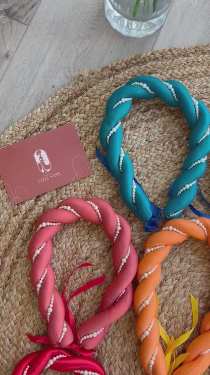 Twisted Pearl Headband - Mấn (12 Colors)