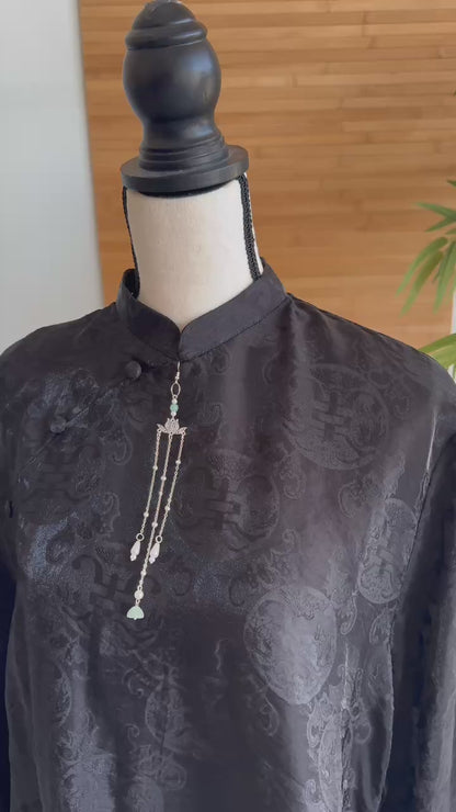 Lotus Collar Chain Ornament
