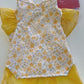 Pet Yellow Wing Sleeves Daisy Ao Dai 14-15B