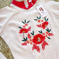 Mom and Daughter Pink / Red Embroidery Matching Ao Dai Set