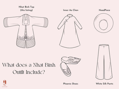 Áo Nhật Bình Yellow - Nhat Binh Outer Top