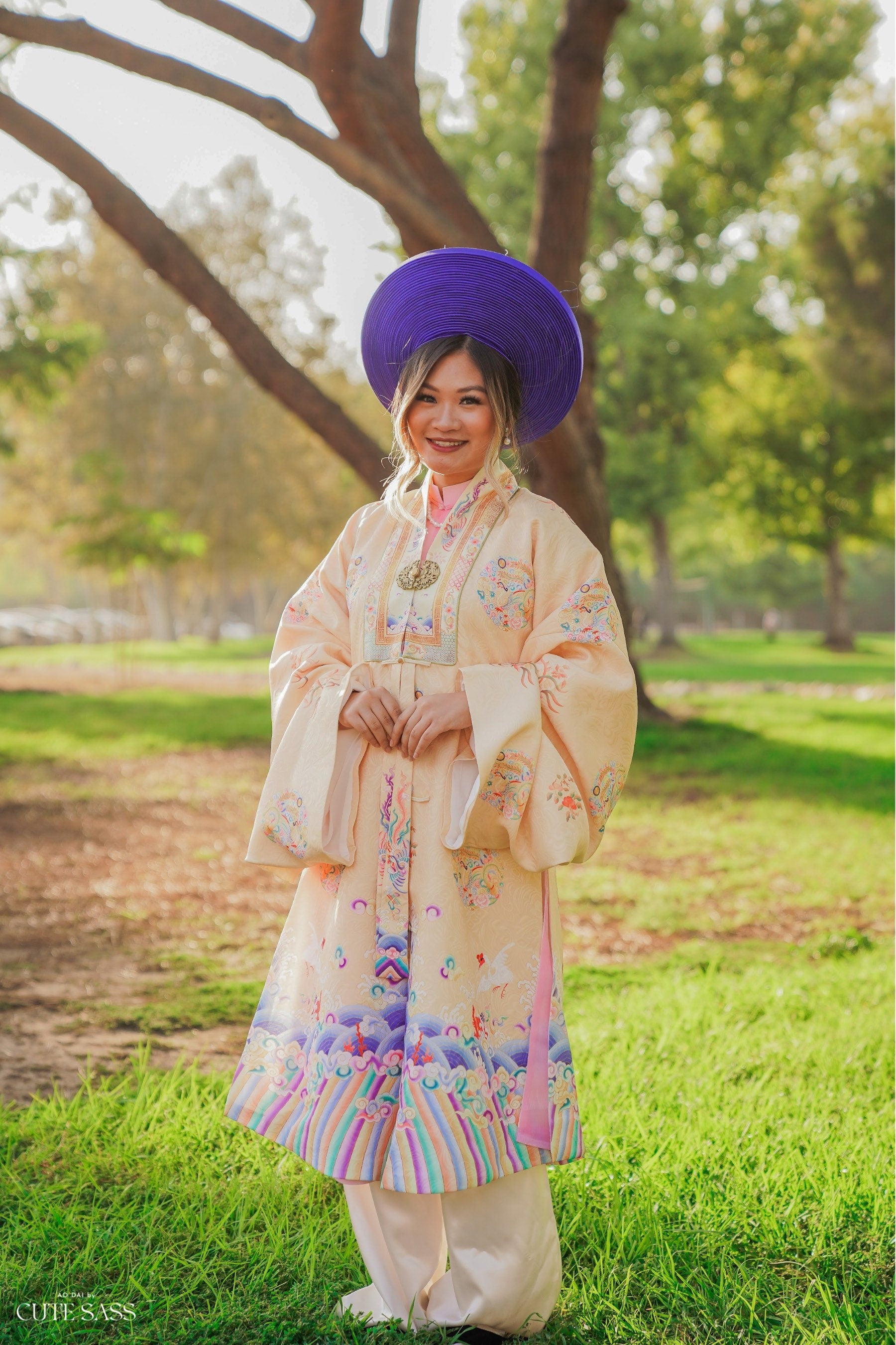 Áo Nhật Bình Yellow - Nhat Binh Outer Top