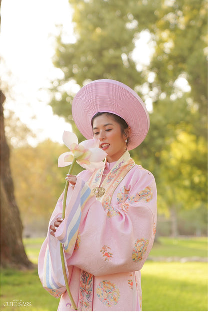 Áo Nhật Bình Pink - Nhat Binh Outer Top