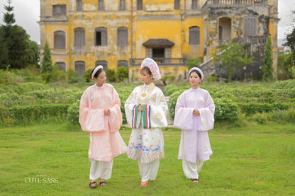 Áo Nhật Bình White - Nhat Binh Outer Top