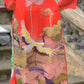 Red Sparkle Lotus & Crane Ao Dai Set