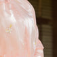 Áo Tấc - Embroidery Peach (Top and Headband, No Pants)