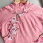 Pink Embroidery Ao Dai Set | Pre-made Traditional Vietnamese Ao Dai | Women Ao Dai with Pants | Lunar New Year| Ao Dai Truyen Thong