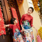 Girl Scenery Ao Dai Set | Pre-made Traditional Vietnamese Ao Dai | Lunar New Year | Ao Dai for Girl | Ao Dai Tet | B1