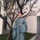 Men Áo Tấc - Moss Green (Top and Head Piece, No Pants) | Ao Tac | Áo Ngũ Thân Tay Thụng |Ao Dai Truyen Thong | Vietnamese Viet Phuc|M3