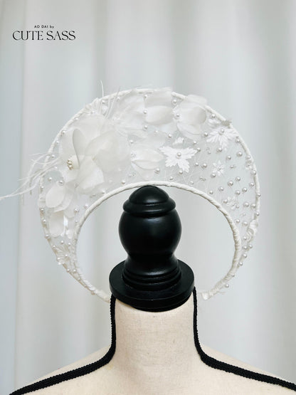 MOON Feather Head Piece